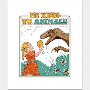 Be Kind to Animals Posters and Art